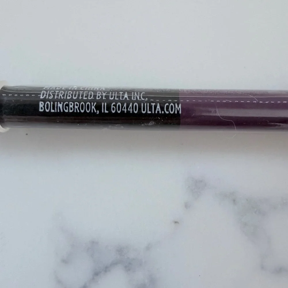 Ulta Beauty Dual Ended Eye Liner Pencil Blackout and Plum 0.04 oz New Sealed
